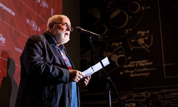 Na fotografiji: Nenad Puhovski / Foto: Julien Duval/ZagrebDox