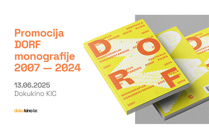 Na fotografiji: DORF monografija najavni vizual