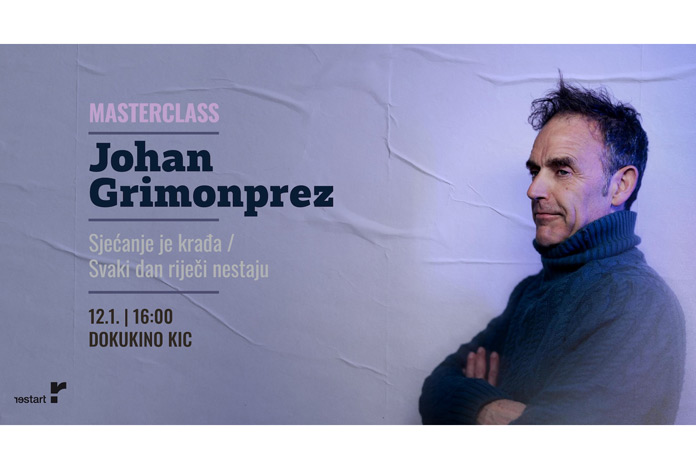 Foto: Masterclass Johan Grimonprez vizual